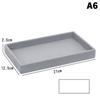 Velvet Jewelry Box Tray Storage Jewellery Holder For Ring Earrings Necklace Bracelet Display Box For Jewelry Classification Box