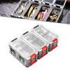 Fishing Accessory Container Magnetic Lures Box, Splicing Glow in Dark Clear