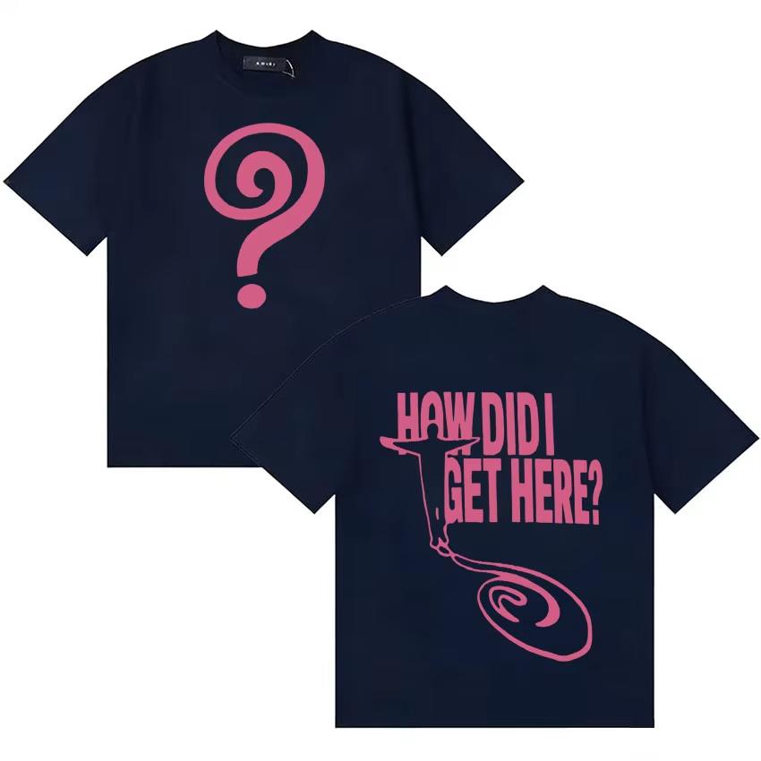 T-shirt Uomo Unisex Harajuku Stampa Louis Tomlinson How Did I Get Here Tour Manica Corta Larga