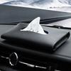 1 Pcs Car Tissue Box Leather Towel Sets Car Sun Visor Tissue Box Holder Auto Interior Storage Decoration Car Accessories