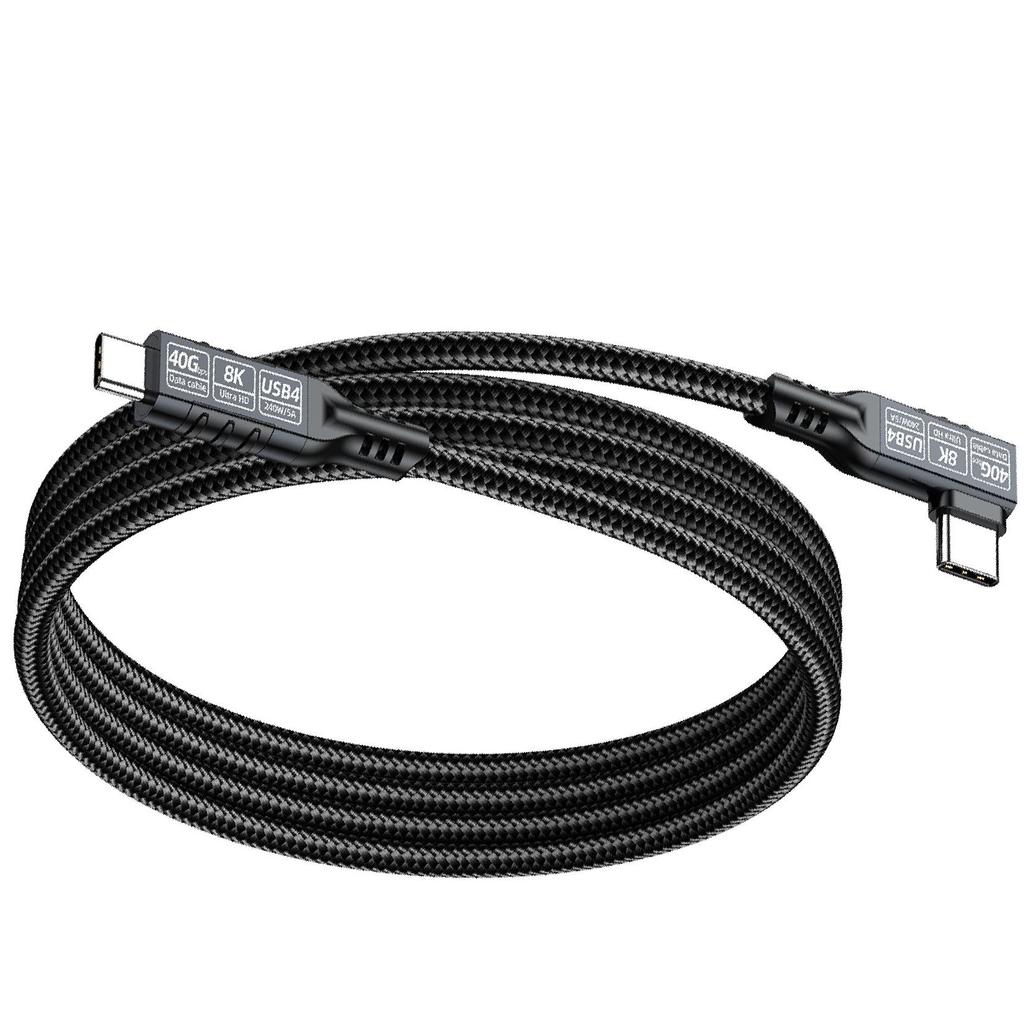 USB 4.0 8K 240W Video, Charging and Data Cable for iPhone MacBook Xiaomi Huawei