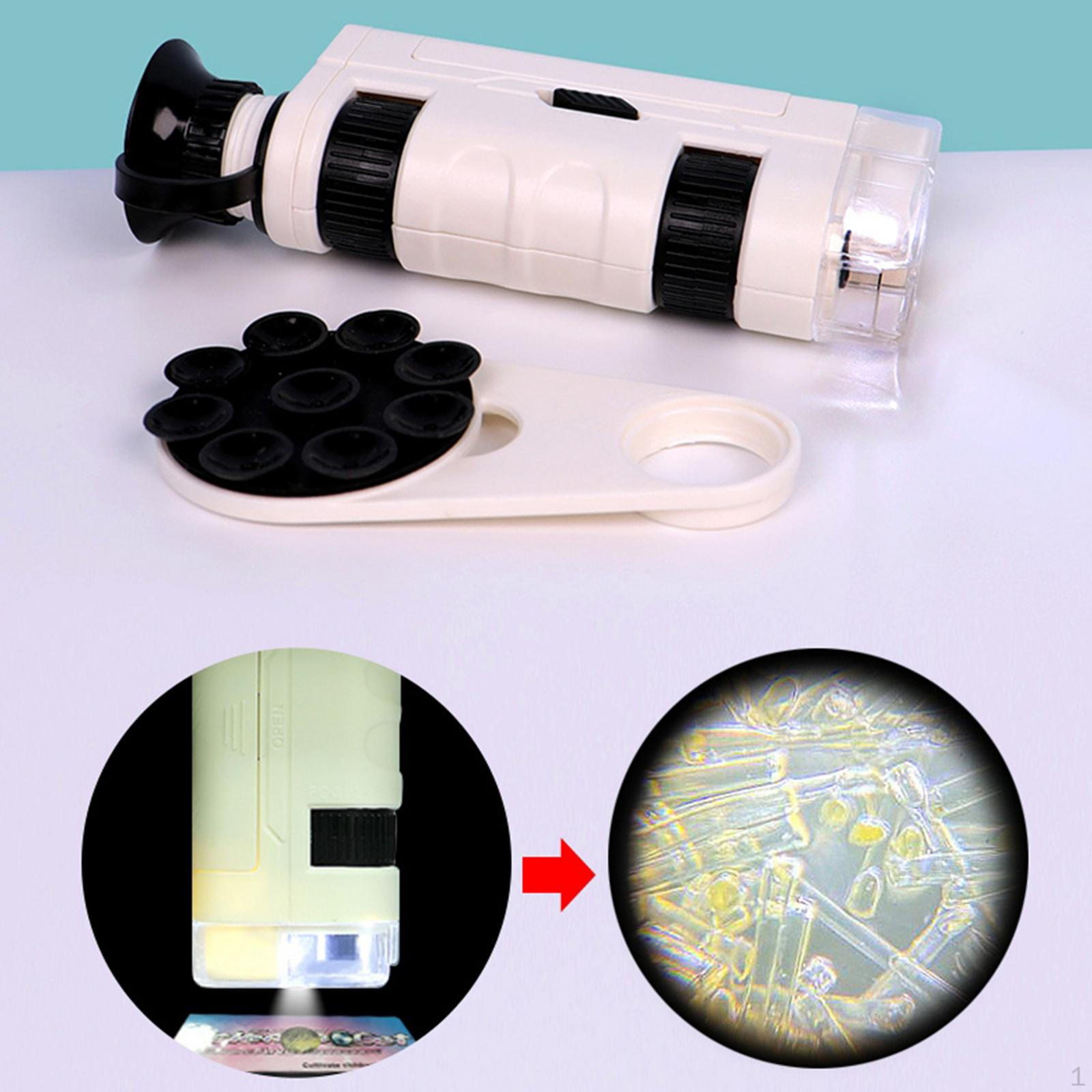 

для дітей, ручний, легкий, портативний, фото 1080p, 80-120-кратне збільшення білий