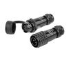 WEIPU SA1210/P +SA1211/S SA12 Drahtkabelstecker Buchse Stecker Buchse Panel Industriell Elektrischer Stromadapter M12 2 3 4 5 6 7 9 Pins