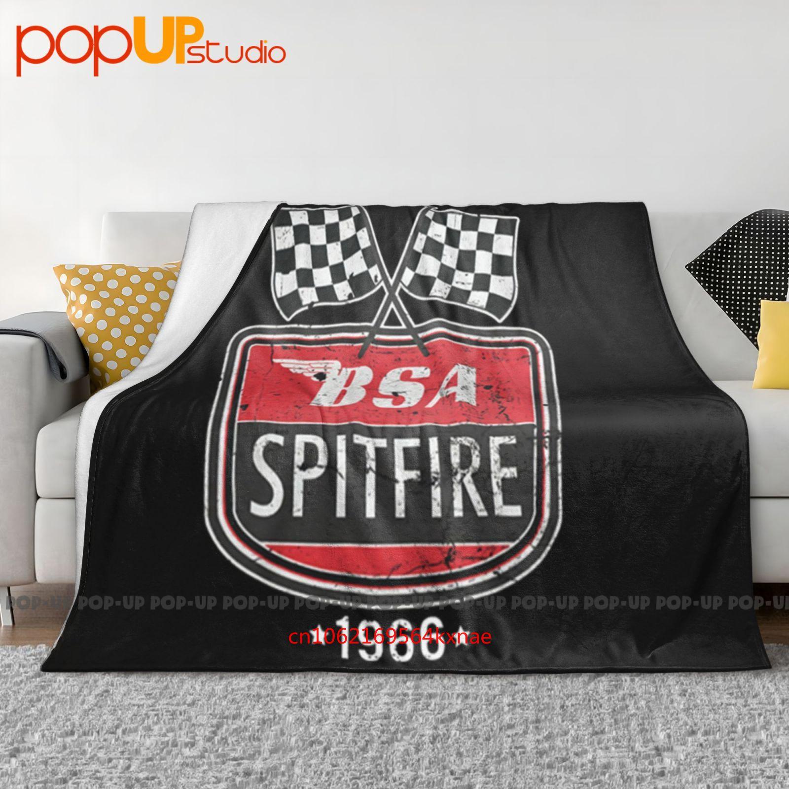 Bsa Motorcycles Spitfire 1966 Ultra-Soft Blanket Quilt Winter Sofa Cover Bed Covers 30x40in