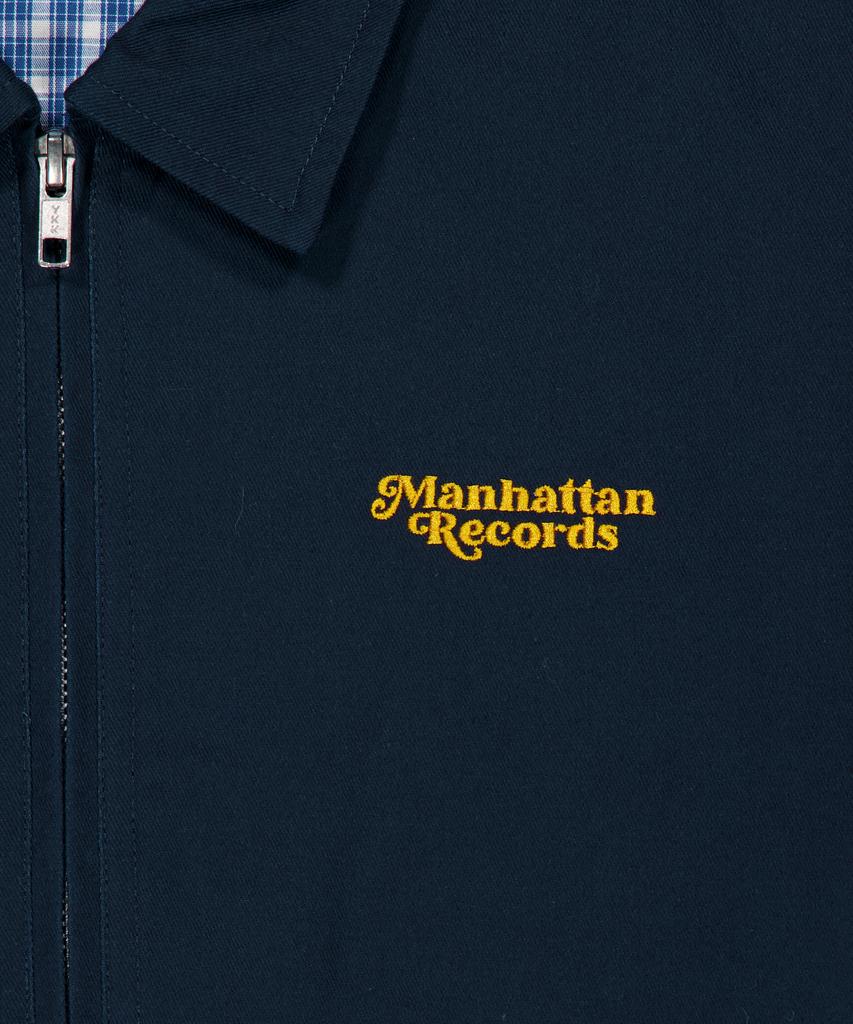Manhattan Records Mr Team Drizzler Jacket - Navy