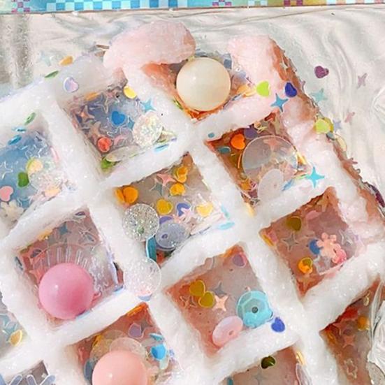 Іграшка Cat Paw Squeeze Toy Soft TPR Slow Rebound Stress Anxiely Relief Portable Kids Teens Adult Donut Waffle Squishes Sensory Fidget Toy