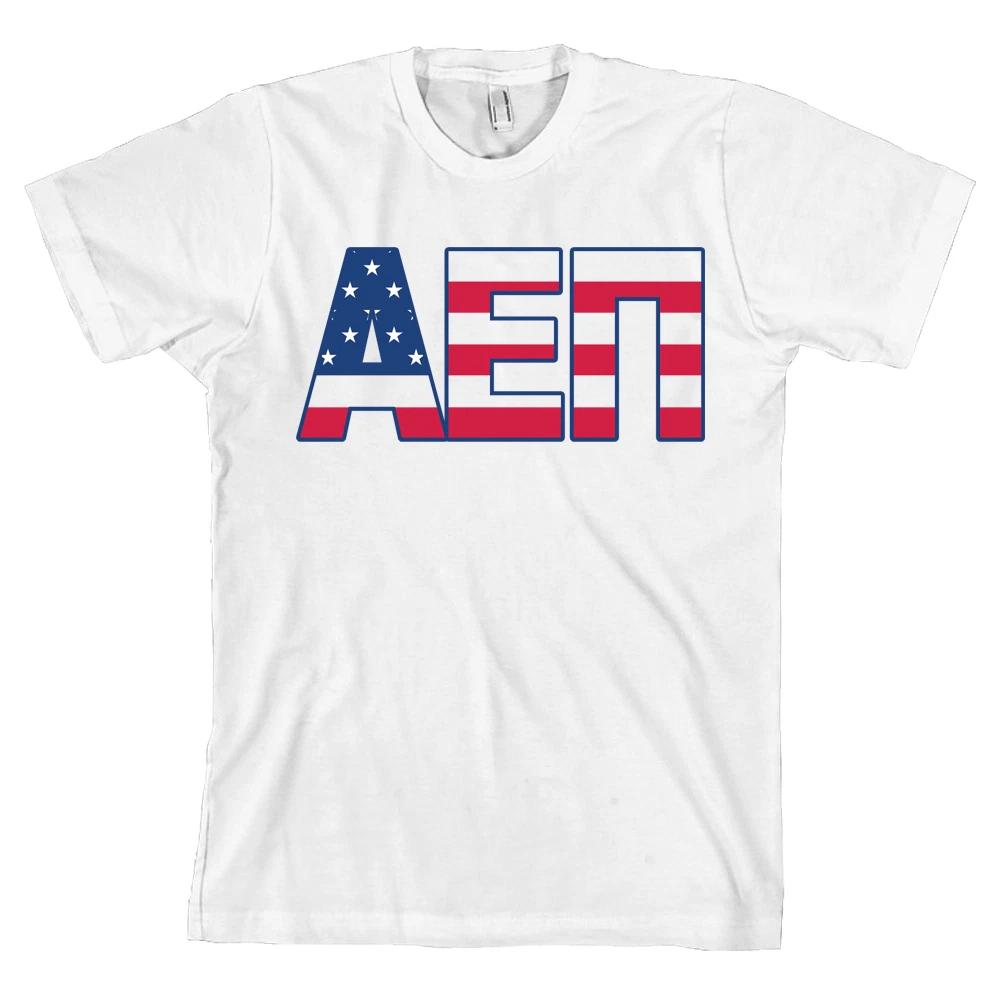 

Alpha Epsilon Pi Bella + Canvas T Shirt USA Letter Top AEPI *ALL SIZES* S