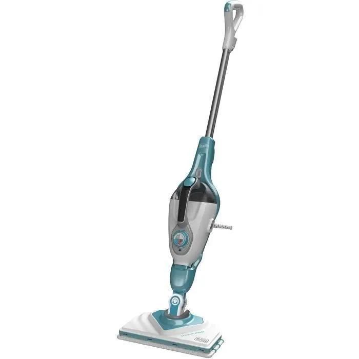 Black+Decker BHSM166DSMQS Steam Mop 1600W Blue