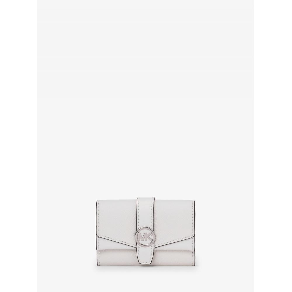 

Michael Kors Greenwich Flap Key Case Small 35s5sgrk4l1999 Optic White F