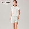 Skechers Women's Fashion Knit Short Sleeve T-Shirt P226W108
