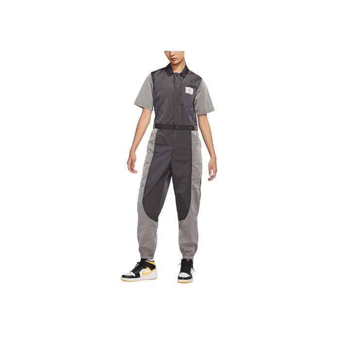 Jordan Women's Essential Woven Jumpsuit Thunder Gray DD7064-082