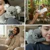 1/2/3Pcs Emotional Support Plush Koala Toy Anxiety Stress Relief Emotional Healing On Demand Koala Plushie Simulation Stuffed Animal Doll Decoration
