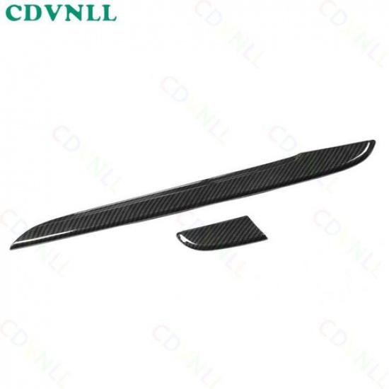 Central Console Dashboard Panel Strip For Honda CR-V 2017- ABS Carbon Fiber