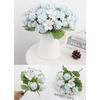 2Pcs Artificial Flower Bouquet Ping Pong Chrysanthemum Decorative Ornament for Living Room/Wedding/Outdoor