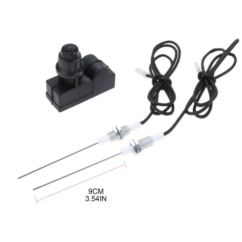 Outdoor Universal Electronic Two Outlet Igniter With High for Spark Plug Kit For Char-Broil BBQ Grill Water Gas Heater S