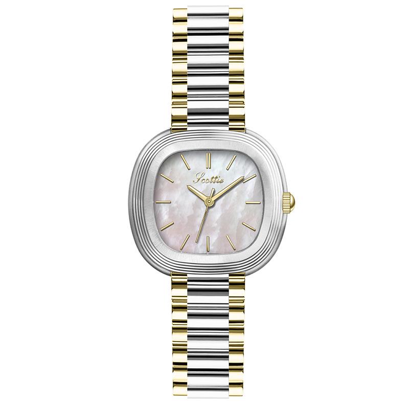 

Часы Shigaodi Retro Square Gold - Женский роскошный браслет из стали