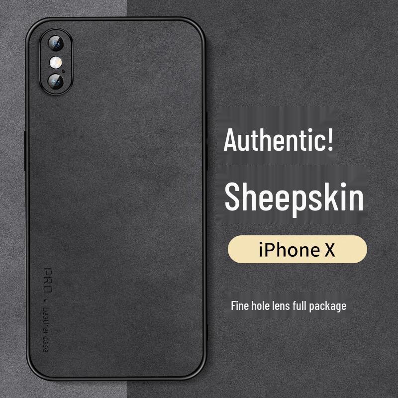 Luxury Nubuck-Style Full Coverage iPhone Case