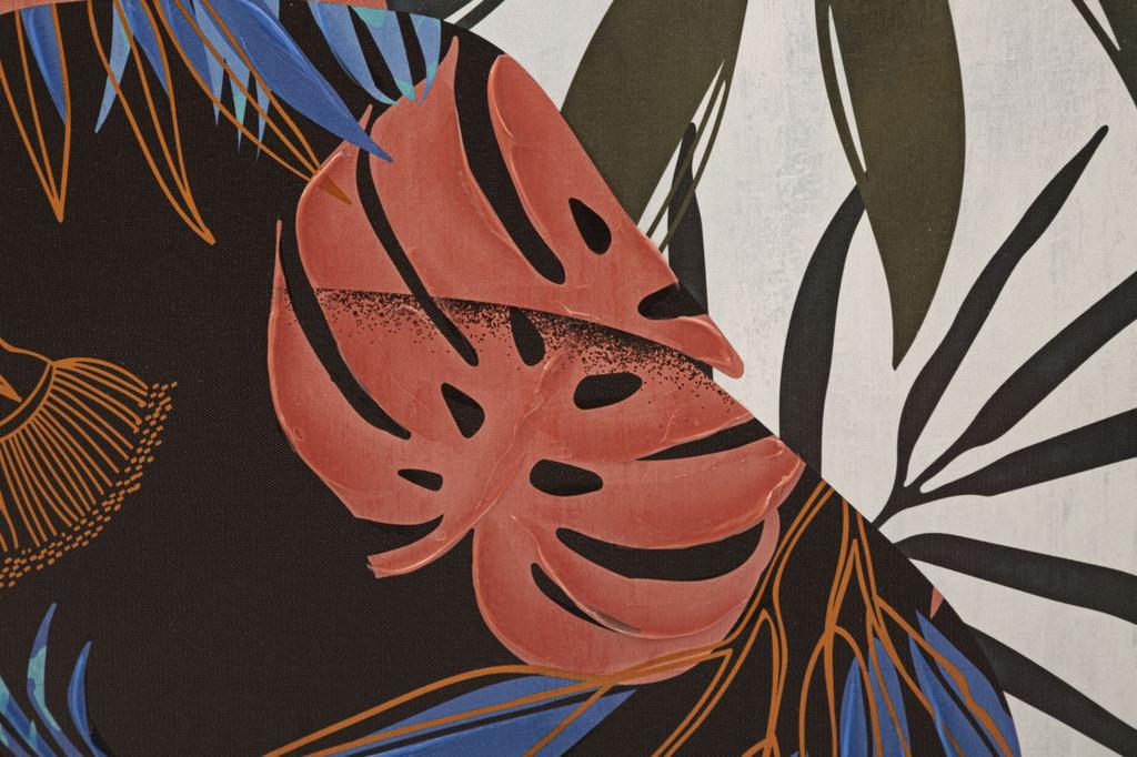 Wall Printing Painting  Lady Jungle -B- Cm 80X2,8X120