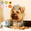 24pcs Elastic Dog Hair Tie Decorative Flower Hair Tie Fashion Dog Grooming Decor  Outdoor Walking