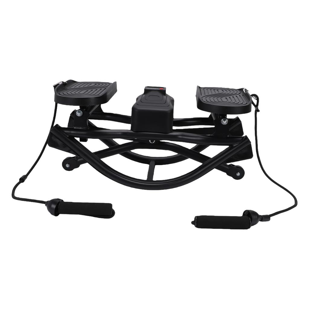 Stair Stepper with Bands Quiet HD Display Fitness Stepper for Exercising Hips Thighs Core Muscles