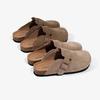 Fashion Summer Women Slipper Boston Sandals Outdoor Flats Casual Shoes Fashion Leather Buckle Beach Cork Slipper
