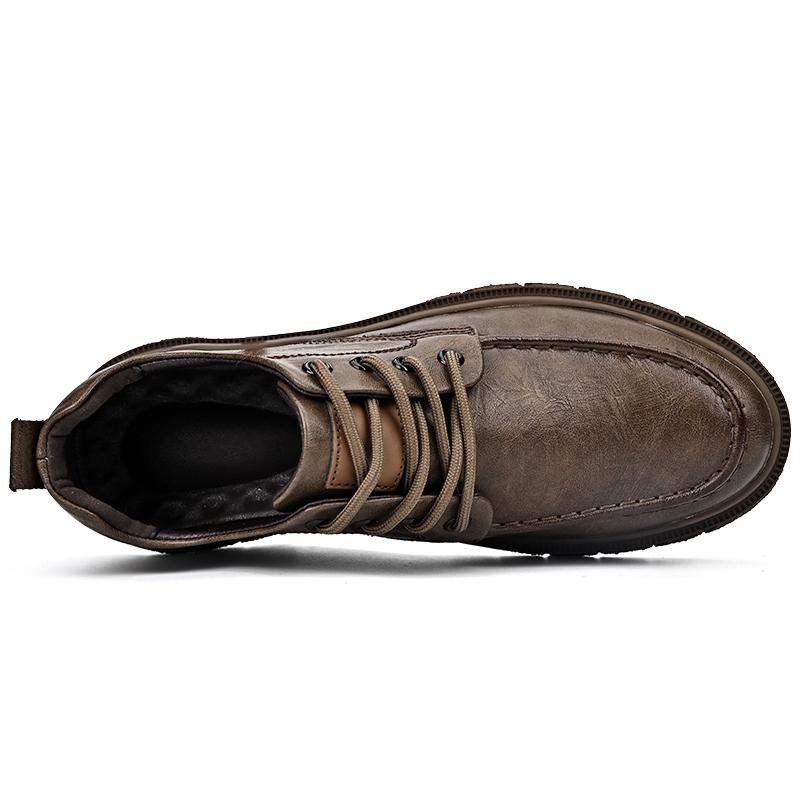 Mens Casual Shoes Leather Men Formal Business Leather Shoes High Quality Male Casual Shoes Lace Up Shoes Oxfords Flats