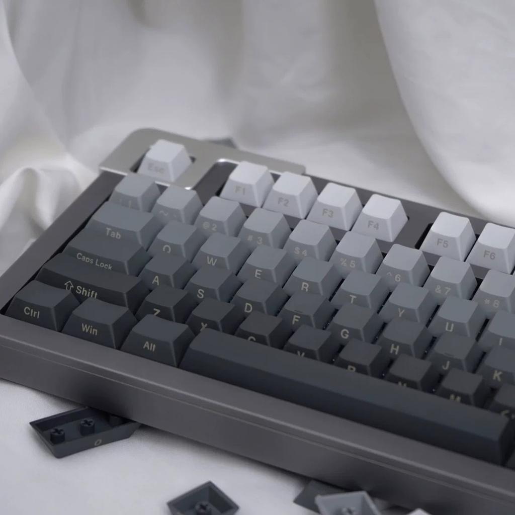 Gradation Keycaps Cartoon 133 Keys PBT Keycap Mechanical Keyboards Caps for 6.25U Keyboards Gaming Accessories