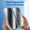 2PCS Privacy Matte Tempered Glass For iPhone 11 12 13 14 15 16 Pro Max Plus Protective Glass  Anti Spy Peeping Screen Protector