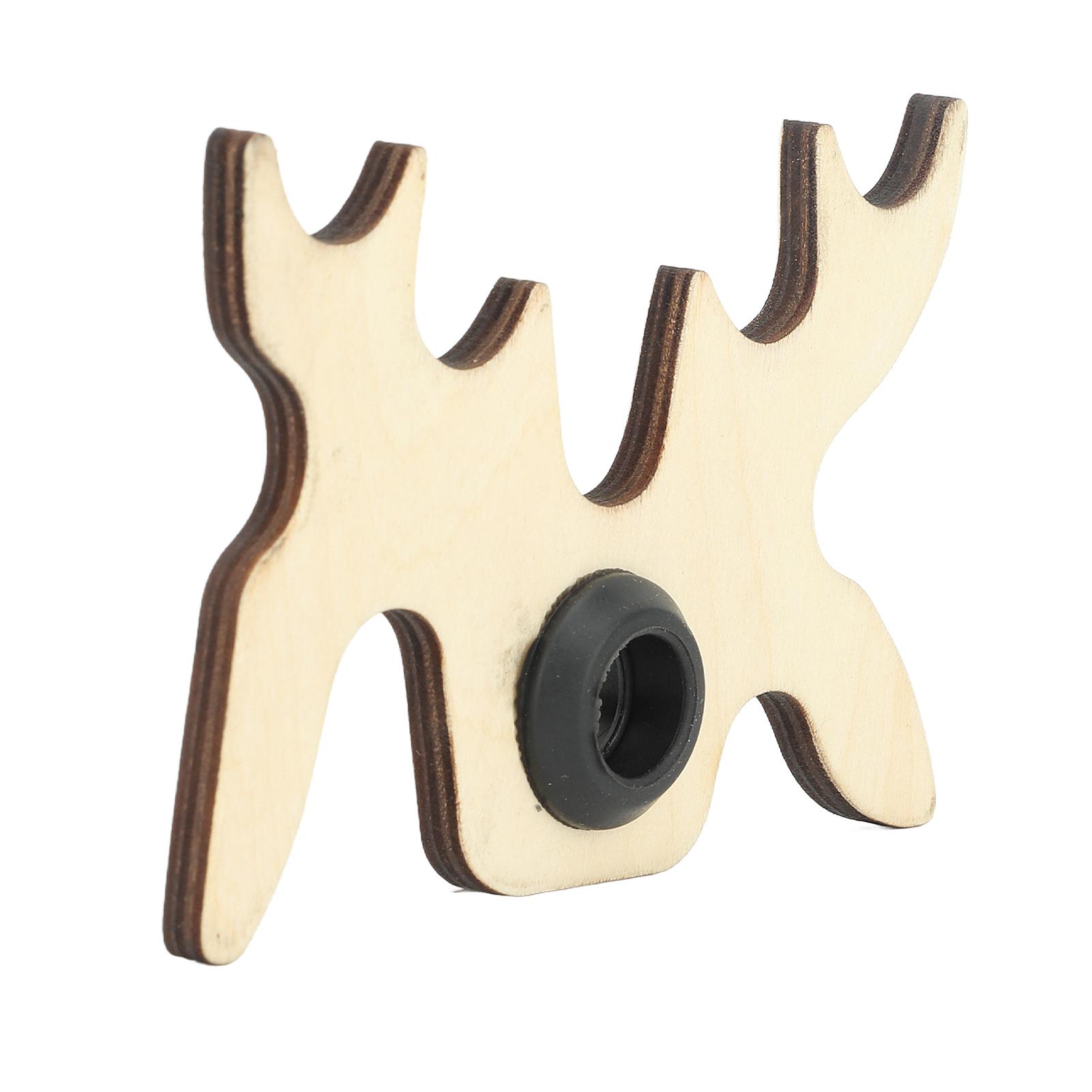 

Billiard Cue Stick Bridge Portable Wood Slip On Moosehead Billiard Cue Bridge Head for Pool Table