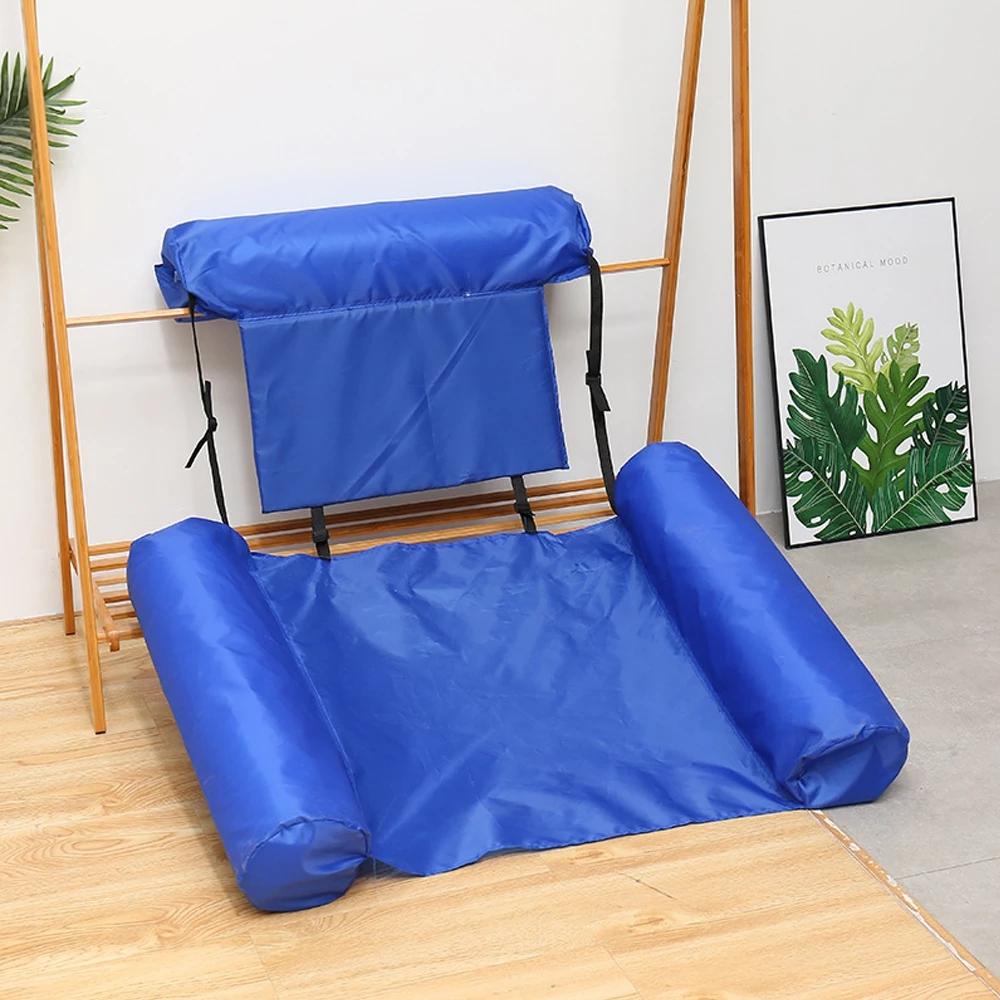 Summer Inflatable Floating Water Mattresses Hammock Lounge Chairs Pool Float Sports Toys Carpet Float Pool Accessories