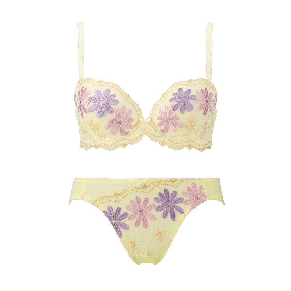 

Triumph Косметический стиль Большой цветочный кружевной бюстгальтер трусики 00OP D70M и комплект, 02, G4-CS02WHUSET-A9A, Женский, (Кремовый цвет), Япония, (-)