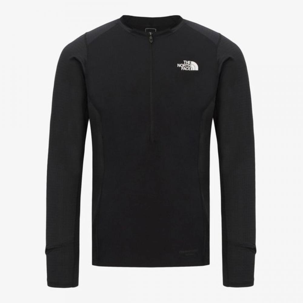 The NorTh Face Men S Long Sleeve DoT LighT Crew T ShirT Black nT7lr55a BLACK/095
