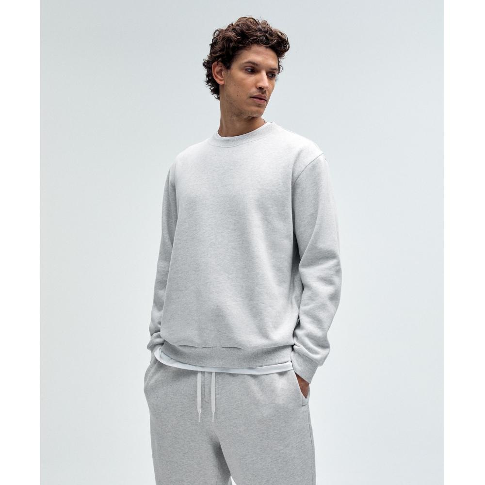 

Lululemon Steady State Crew Heathered Core Ultra Light Grey XXL
