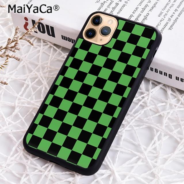 Checkerboard Plaid Checkered Phone Case For iPhone 17 Air 16 15 14 plus 12 13 pro max Shell Cover coque