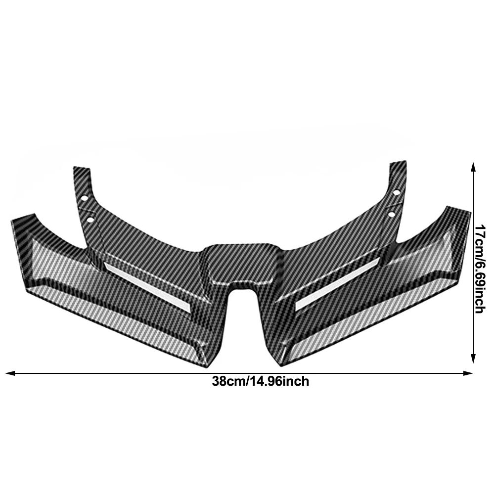 Extension de carénage avant de moto, couvercle d'aile aérodynamique, extension de pare-brise, accessoire de carénage inférieur pour Honda PCX160 2021-