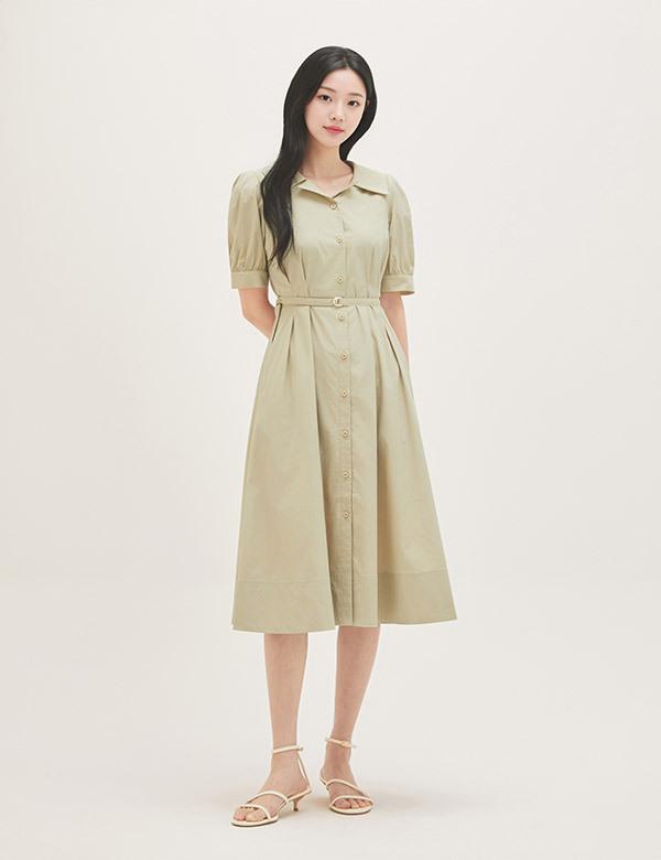 ROEM Shirt Collar Dress Rmowg25R12