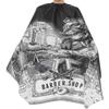 Hairdressing Waterproof Apron Cutting Salon Haircut Cape Gown Anti Static Barber Wrap 150*135cm