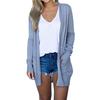 Lady Cardigan Solid Warm Multi Colors Chic Soft Touching Autumn for Working