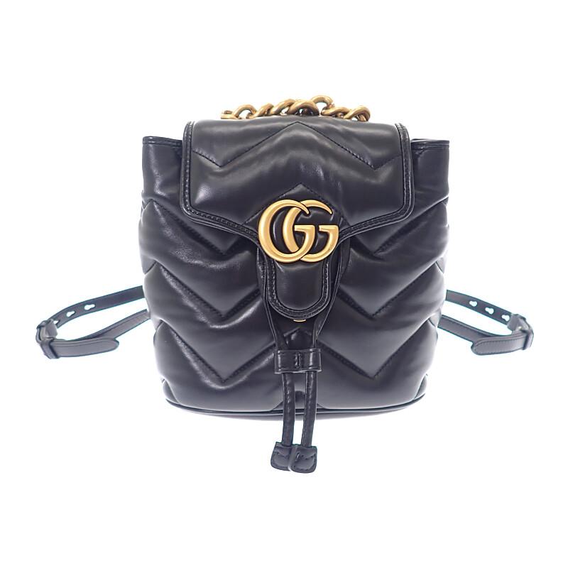 GUCCI  777253_AAC74_1000 Backpack Â· Daypack black leather Women
