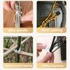 100Pcs Durable Cable Ties Cable Lock Loop Nylon Ties Removable Recyclable Mixed Colours Black White Cable Ties Replacement Tool
