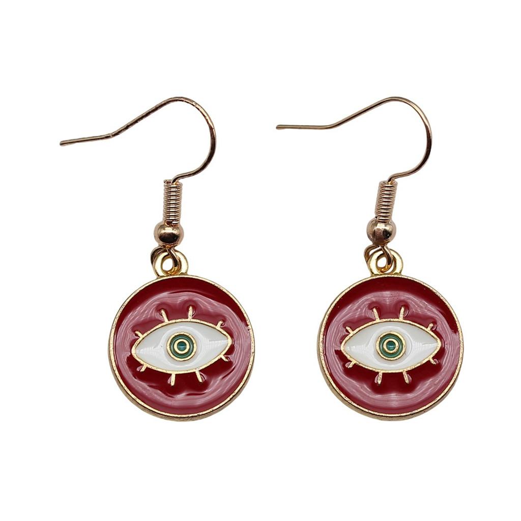 Pendientes Largos de Esmalte con Colgante Cristiano Gótico Joyería Para Mujeres Regalos Populares
