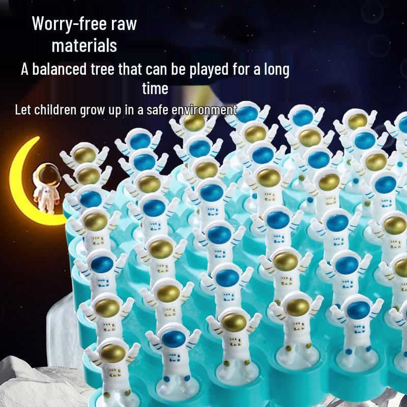 Astronaut Balance Stacking Game – Educational Toy for Kids & Parents