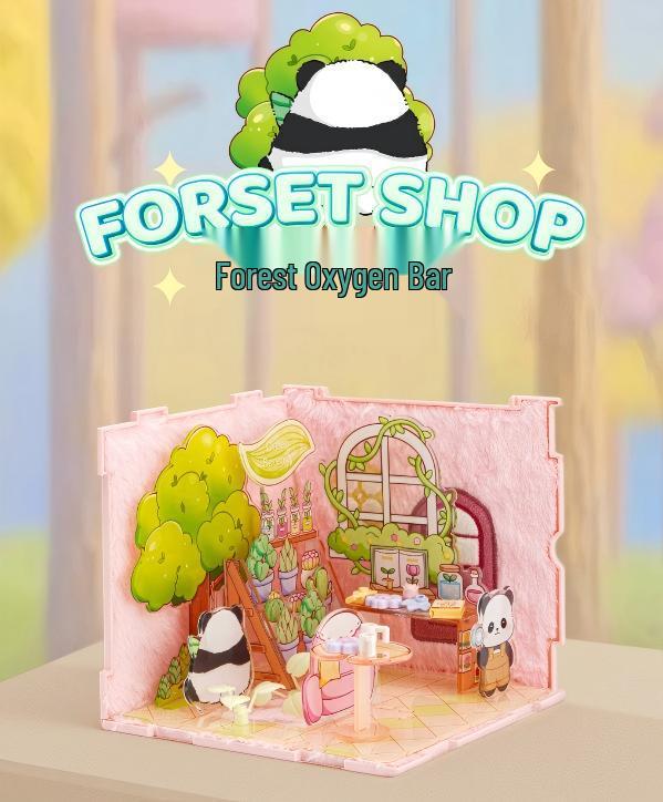 Children's DIY Dollhouse Model with Lights - Big City & Small Town 3D Building Puzzle Educational Toy Gift