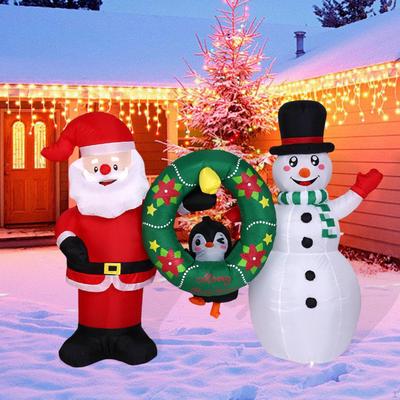 Christmas Inflatables Decoration Outdoor Blow Up for Garden Backyard Outside