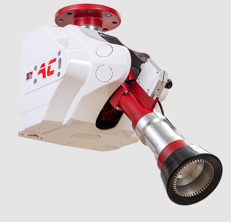 Automatic Fire Water Cannon: 20L Intelligent Extinguishing and 30L Tracking Jet Device for Warehouse Fire Protection.