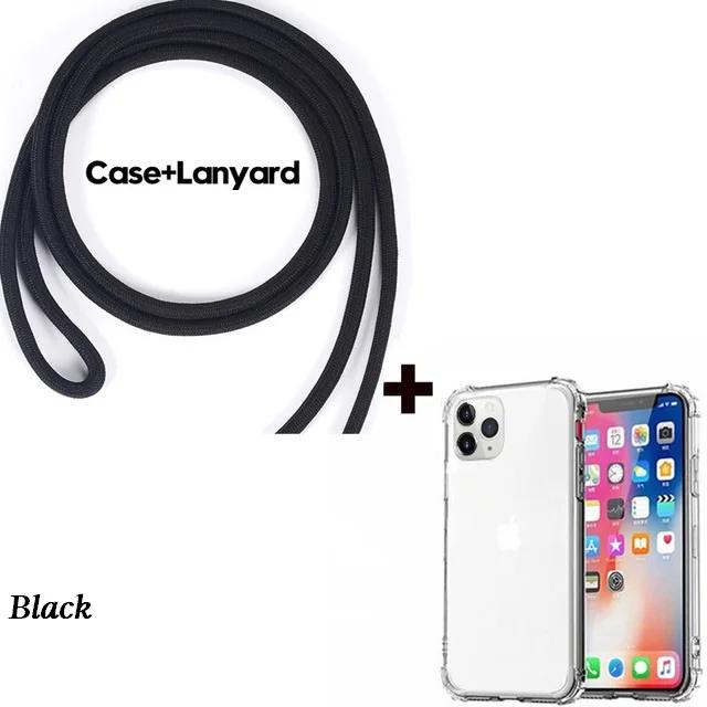 Crossbody Strap Cord Case for Samsung Galaxy A01 A72 A73 A12 A31 A41 A51 A71 A10 A40 A50 A70 A21S Necklace Funda Lanyard Coque
