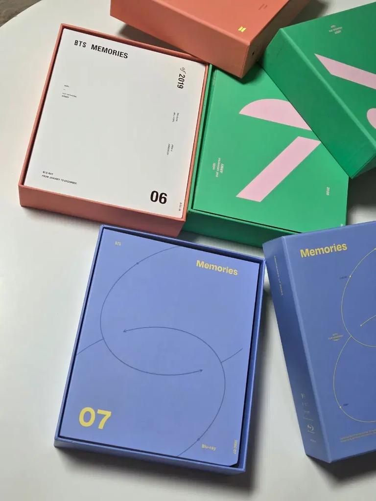 BTS Memories 2019, 2020, 2021 Blu-ray (3 dyski) - Zestaw Używany