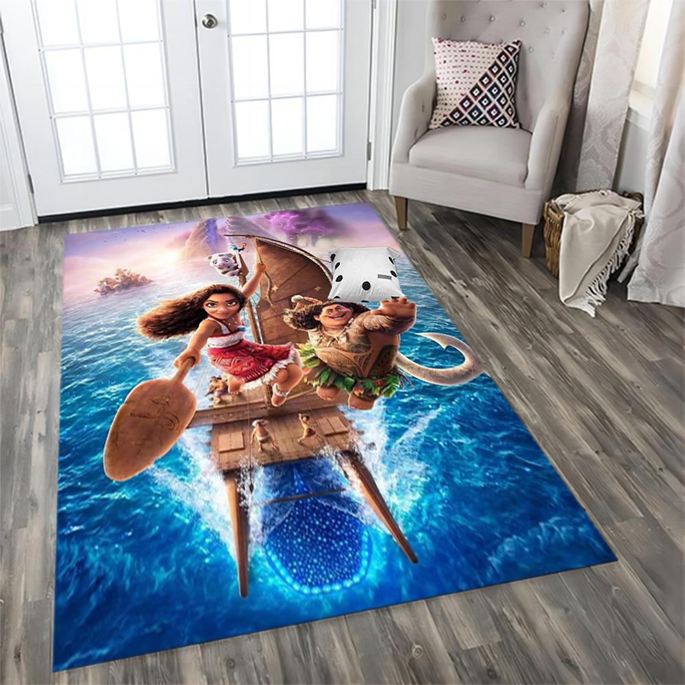 Moana's Adventure On The Waves rug for Living Room rug, Bedroom, Study Room, Hallway Decoration, Perfect for Home Decoration or Holiday Gifts