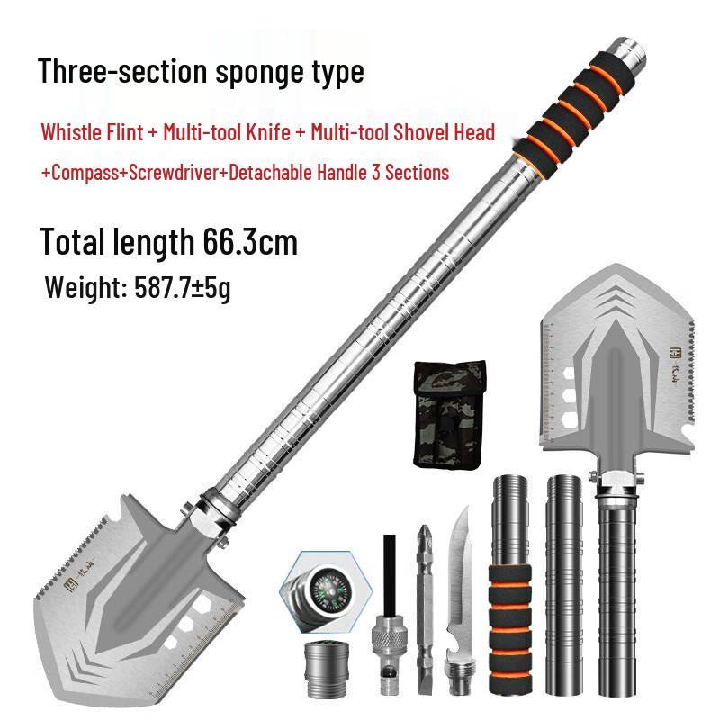 Muxun Multi-function Foldable Outdoor Shovel