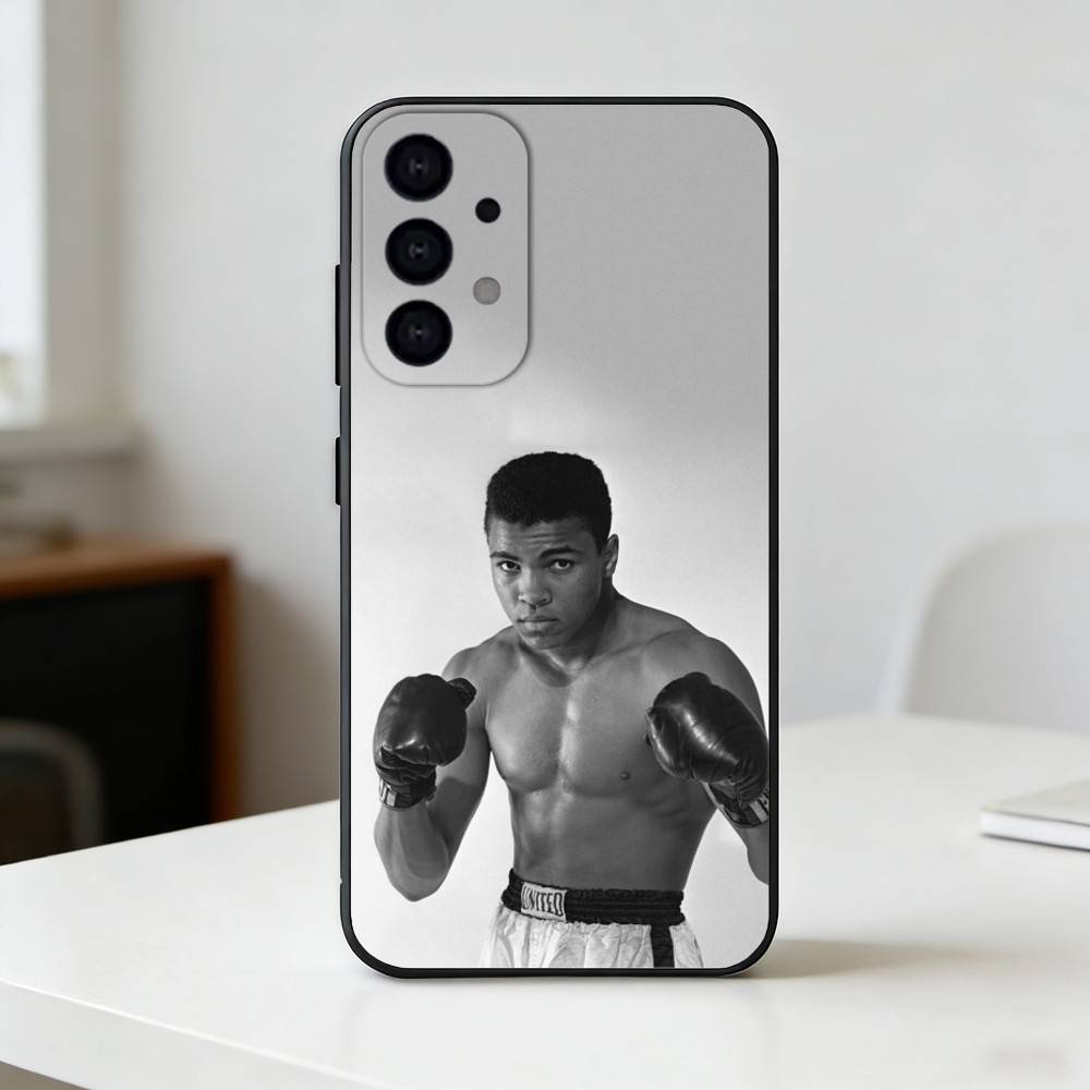 M-muhammad ali inspirational Phone Case For Samsung S25,S24,S21,S22,S23,S30,Ultra,S20,Plus,Fe,Lite Black Shell